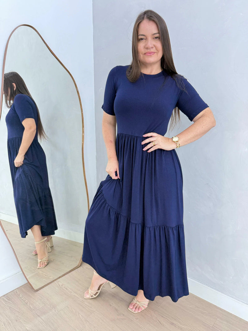 VESTIDO PEROLA MARINHO